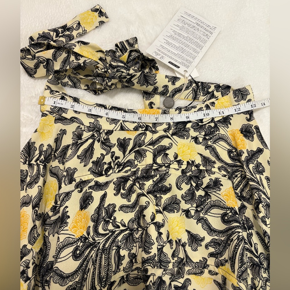 Proenza Schouler Asymmetic Hem Floral Midi Skirt Size 2 NWT - Picture 12 of 14